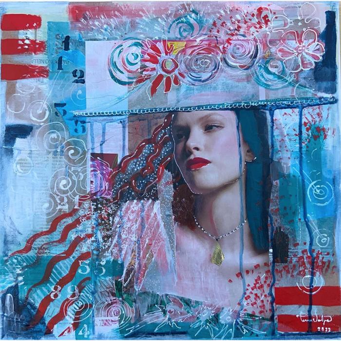 Femme au chapeau