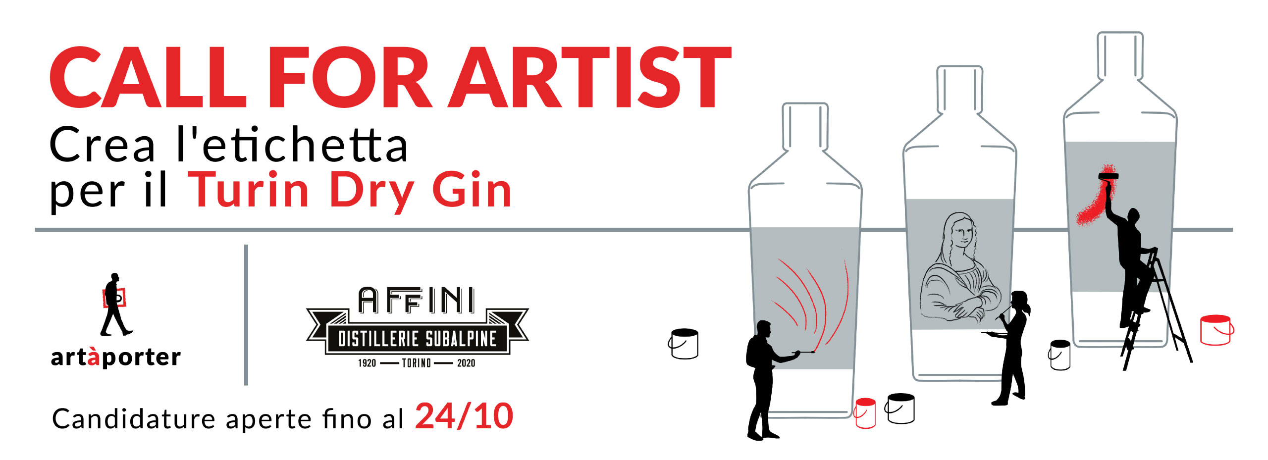 Call for artist Turin Dry Gin