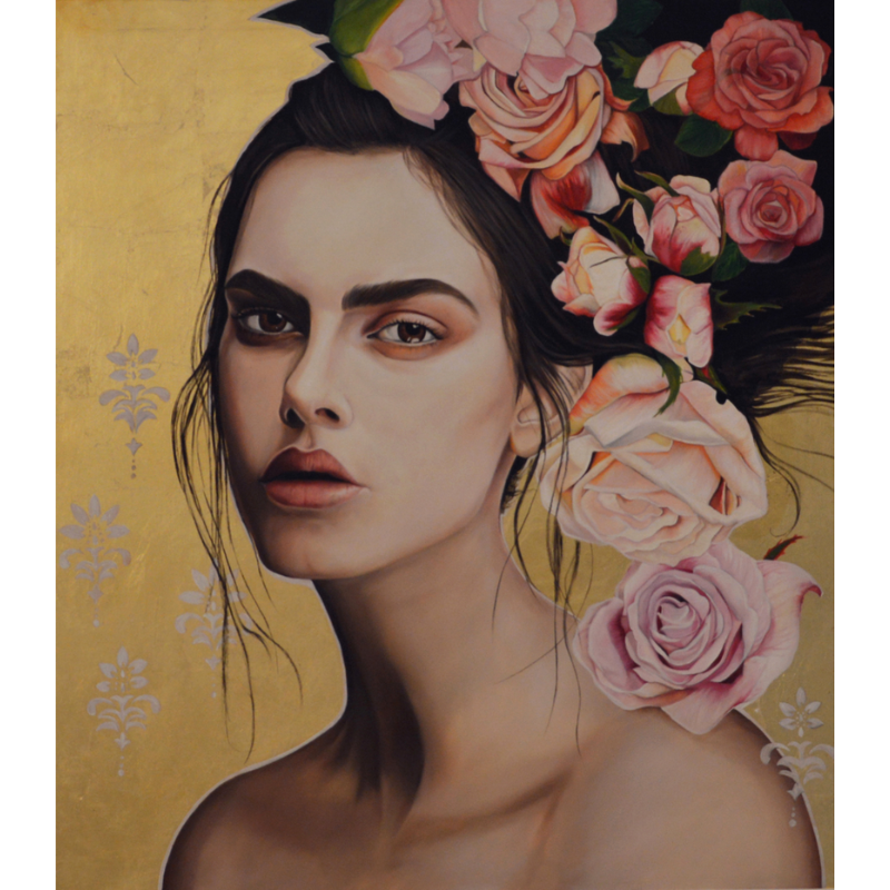 Girl with roses – Ragazza con le rose | Arteaporte