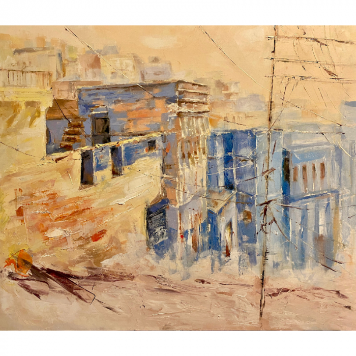 Verso la città blu. Jodhpur, India