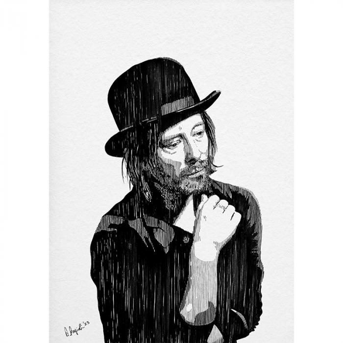 Thom Yorke portrait