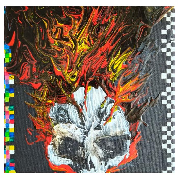 Skull on Fire