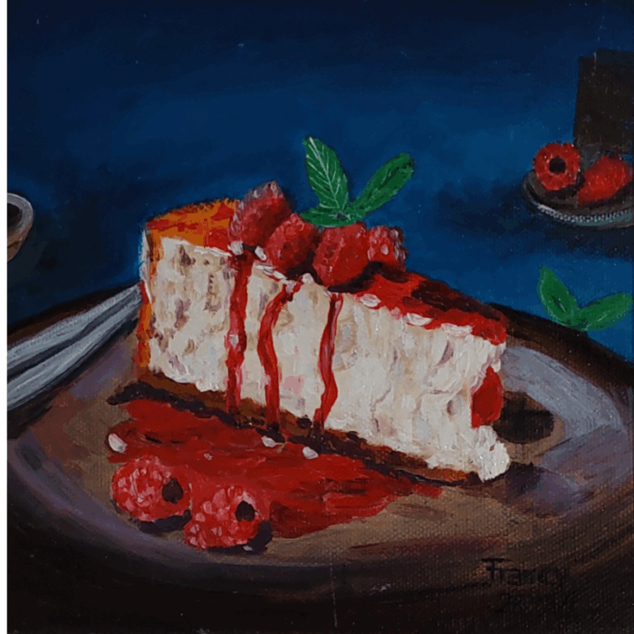 Cheesecake ai lamponi