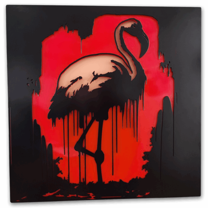 Noir Flamingo