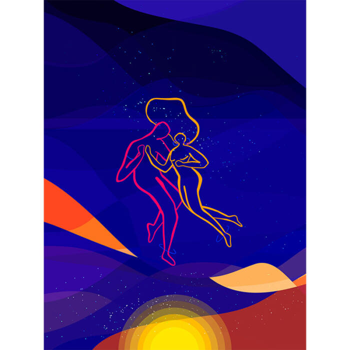 Outline woman