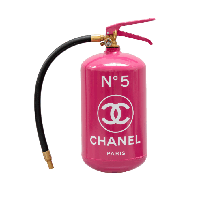 Estintore chanel Rosa