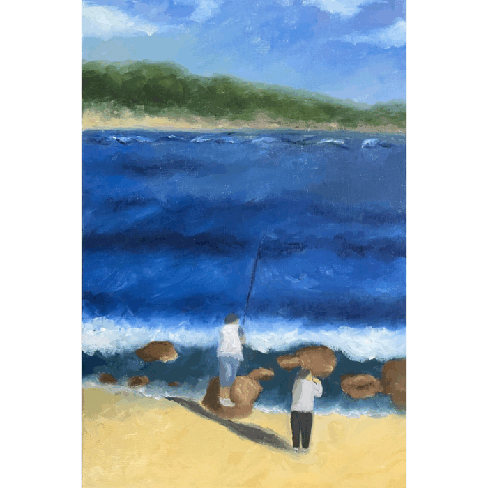 Pescatori a Torre Faro