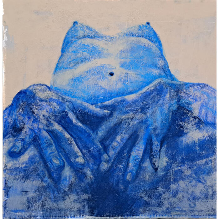HANDS IN BLUE