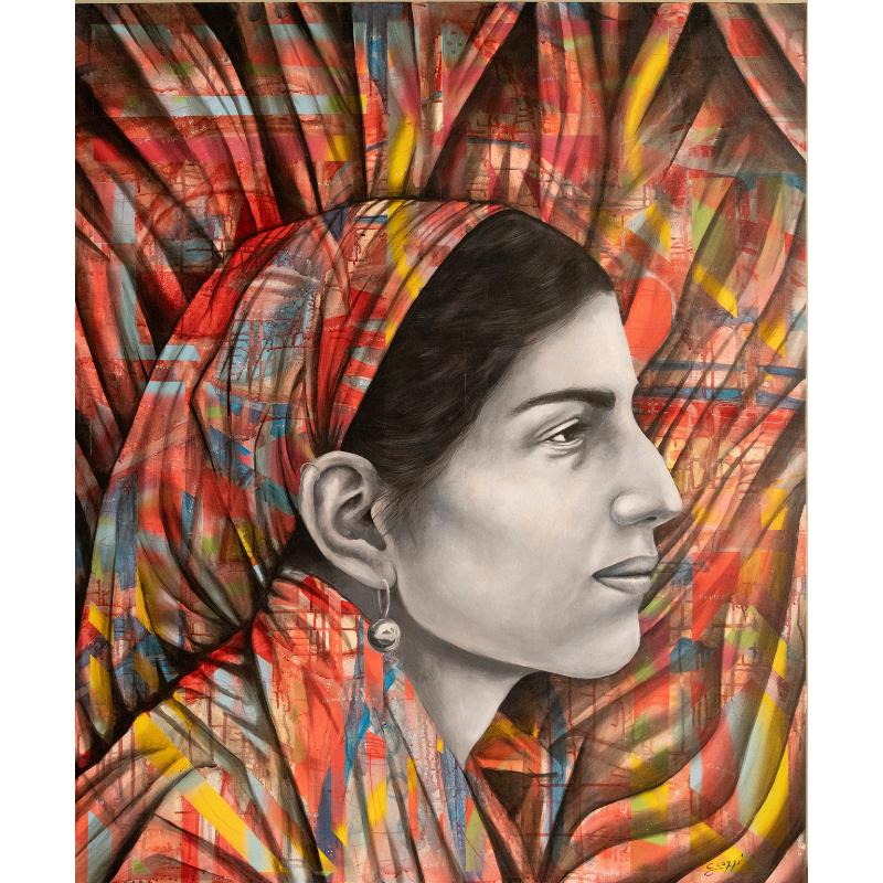 Ritratto donna grigia