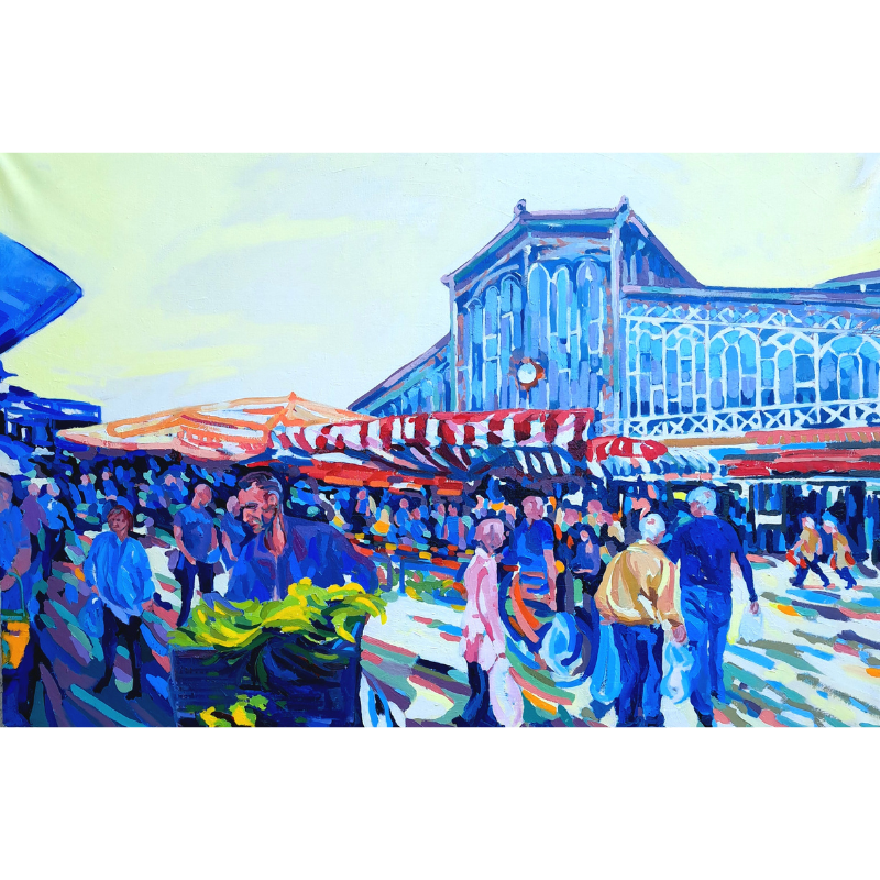 Mercato con orologio a P.P.