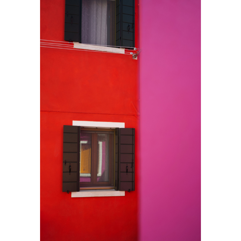 Burano in Rosso e Rosa