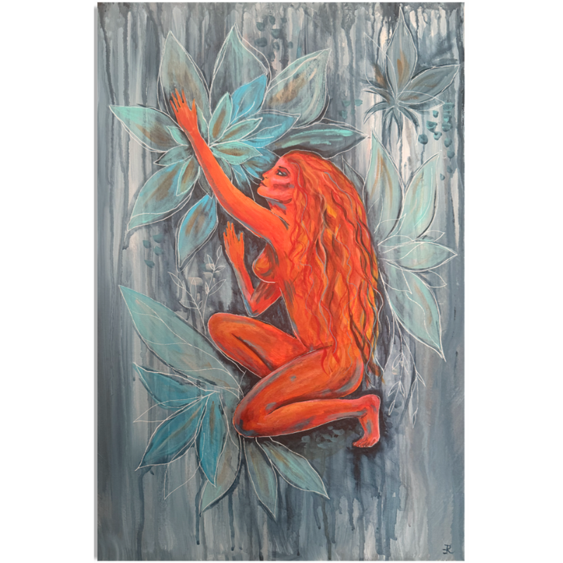 Flame-Born Woman