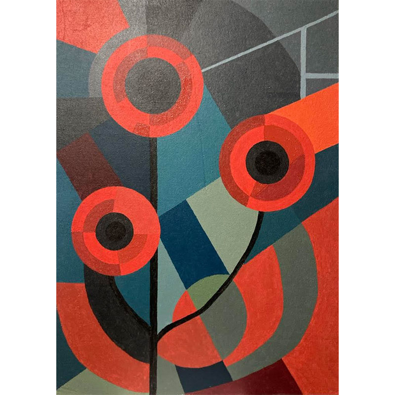 Poppies for Sonia Delauney