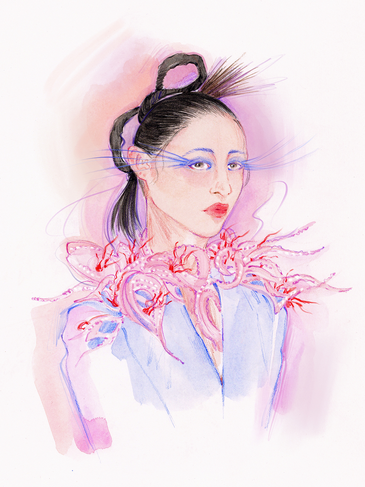 London Fashion Week Backstage with Karina Bond