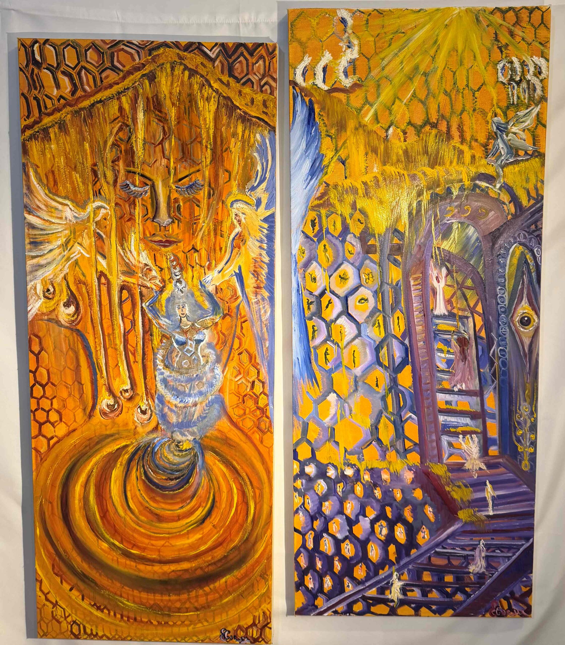 Honeyborn: The Journey of The Soul ( Diptych)