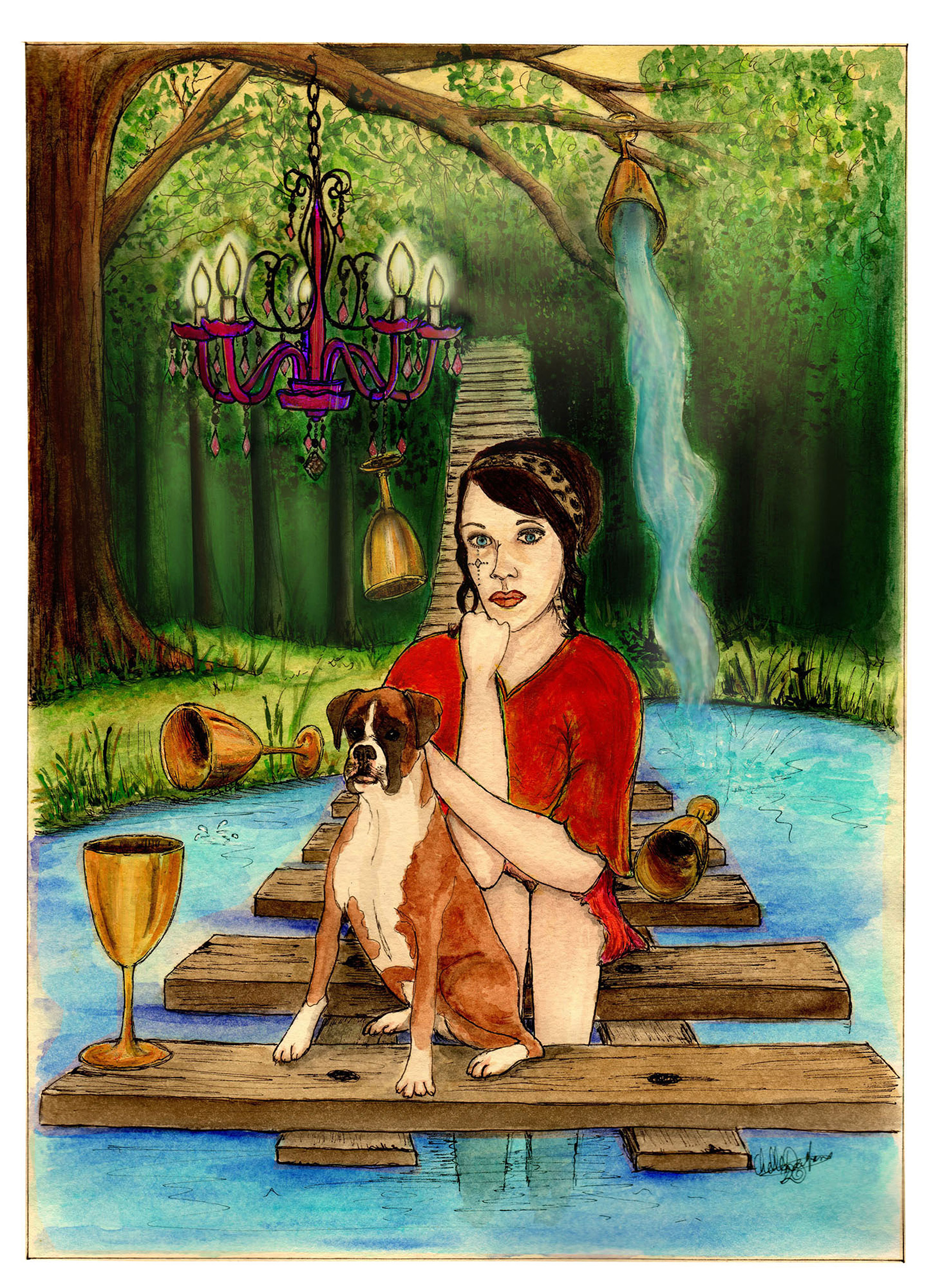 Five of Cups - It Is No Spilt Milk