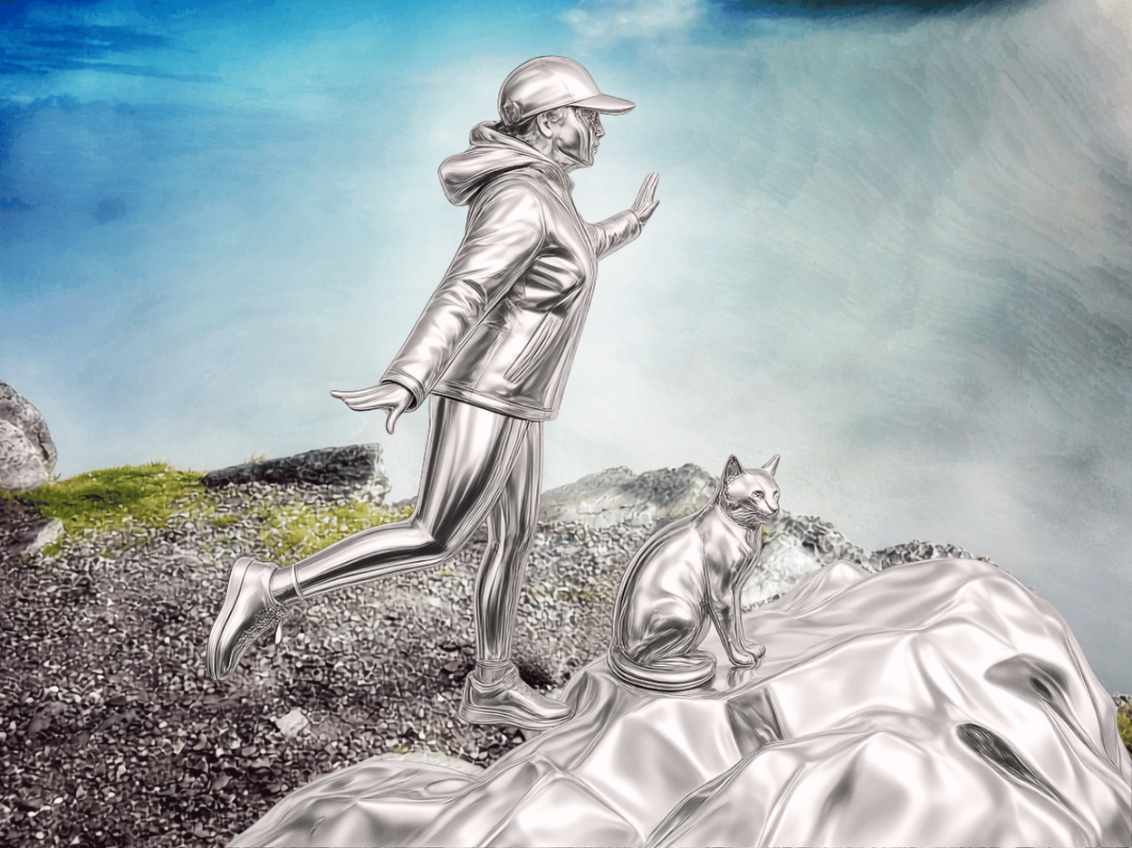 The Threshold - The Fool Self Portrait