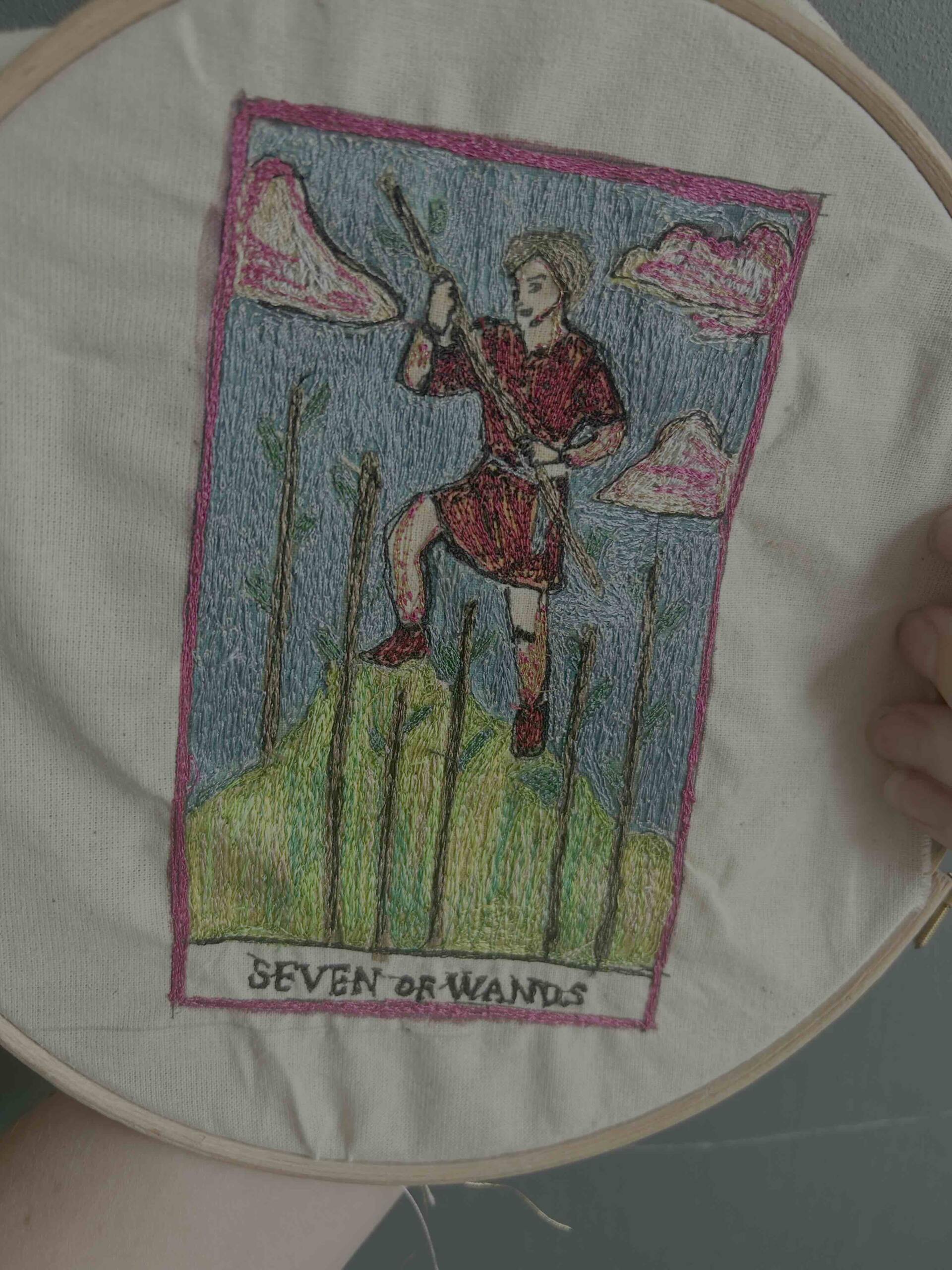 Seven of Wands