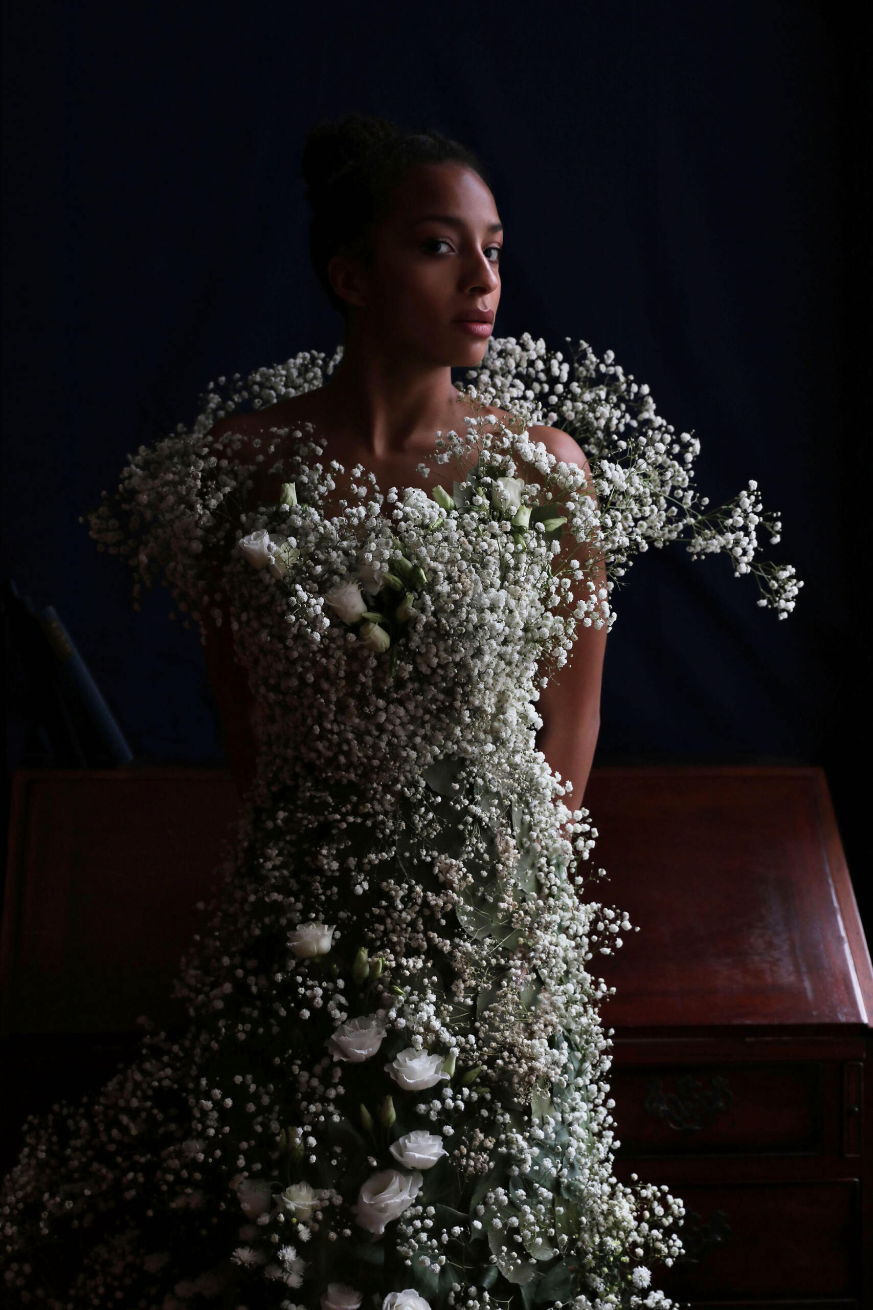 Gypsophila dress (from series "In Flower")