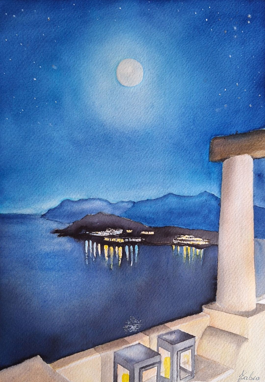 Notte a Lipari