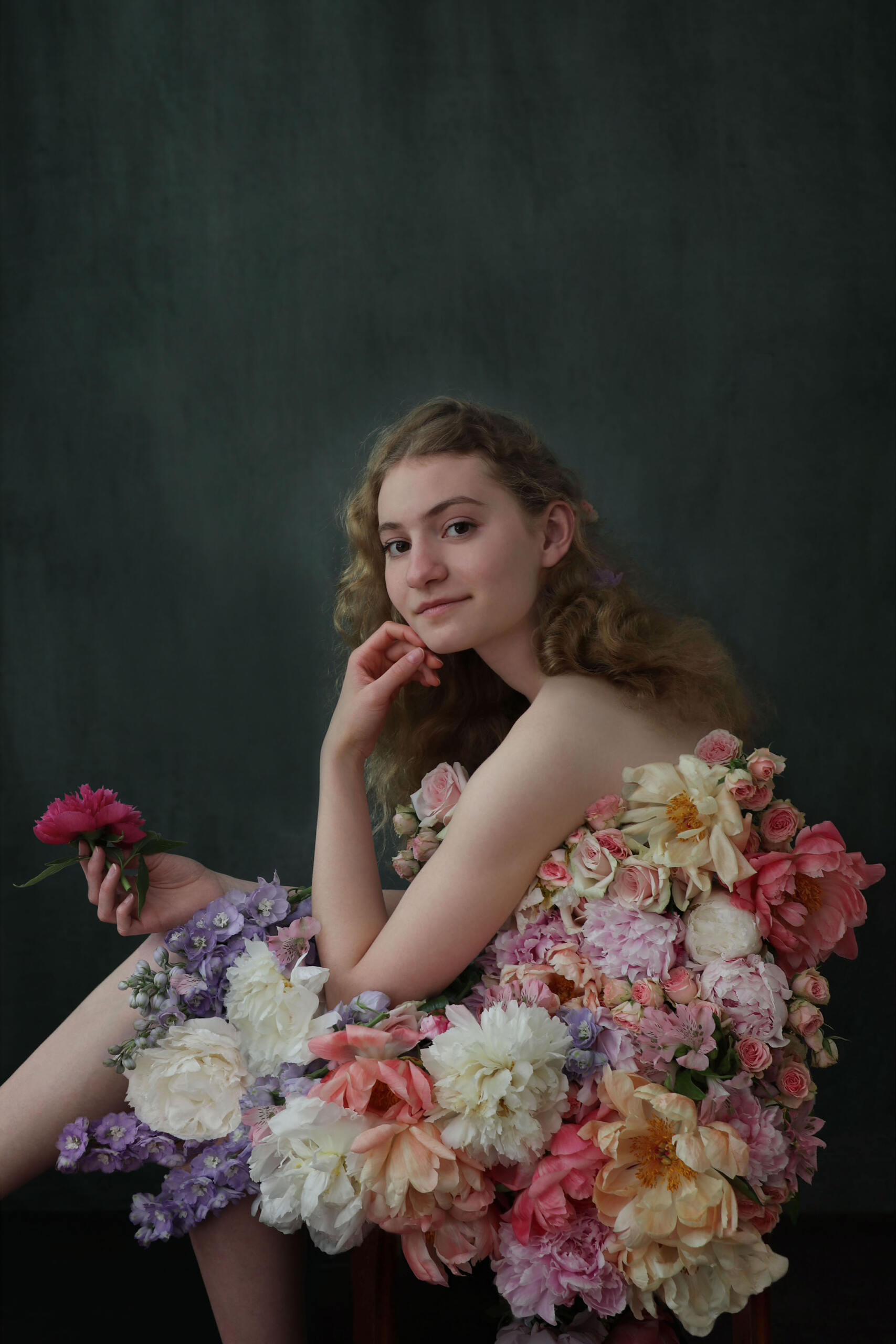Peony dress (from series "In Flower")