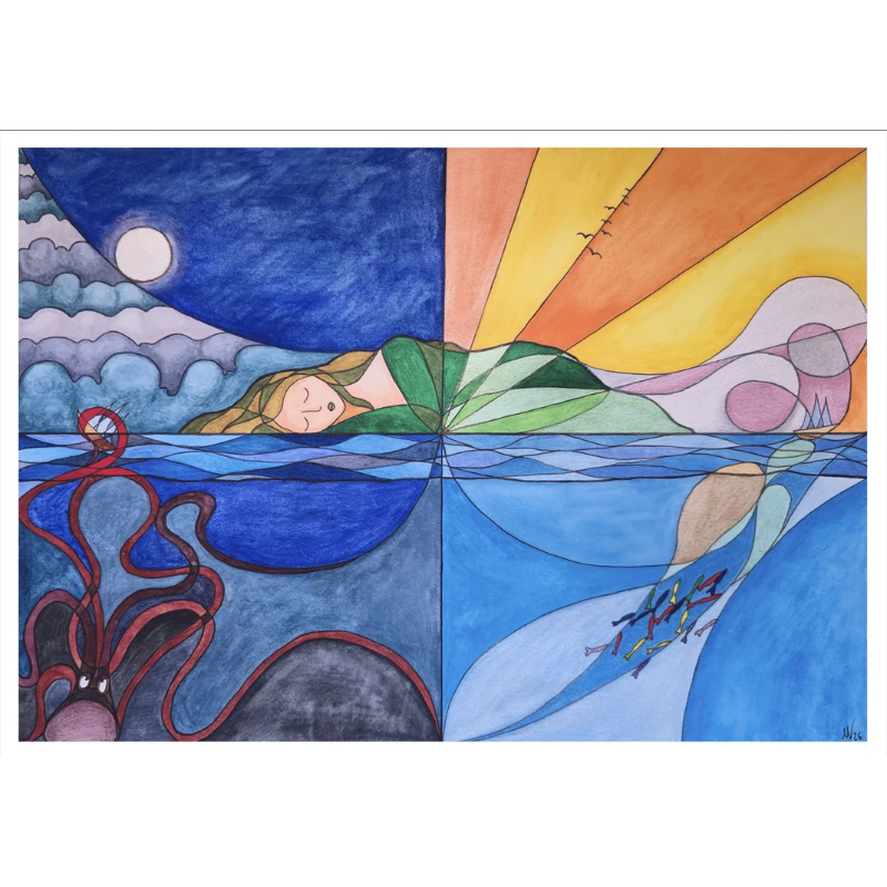 Gorgona. La donna che dorme