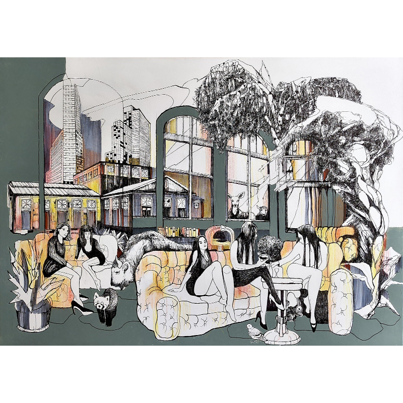 Cartography of Desire – A Lazy Sunday Afternoon at an Old Café