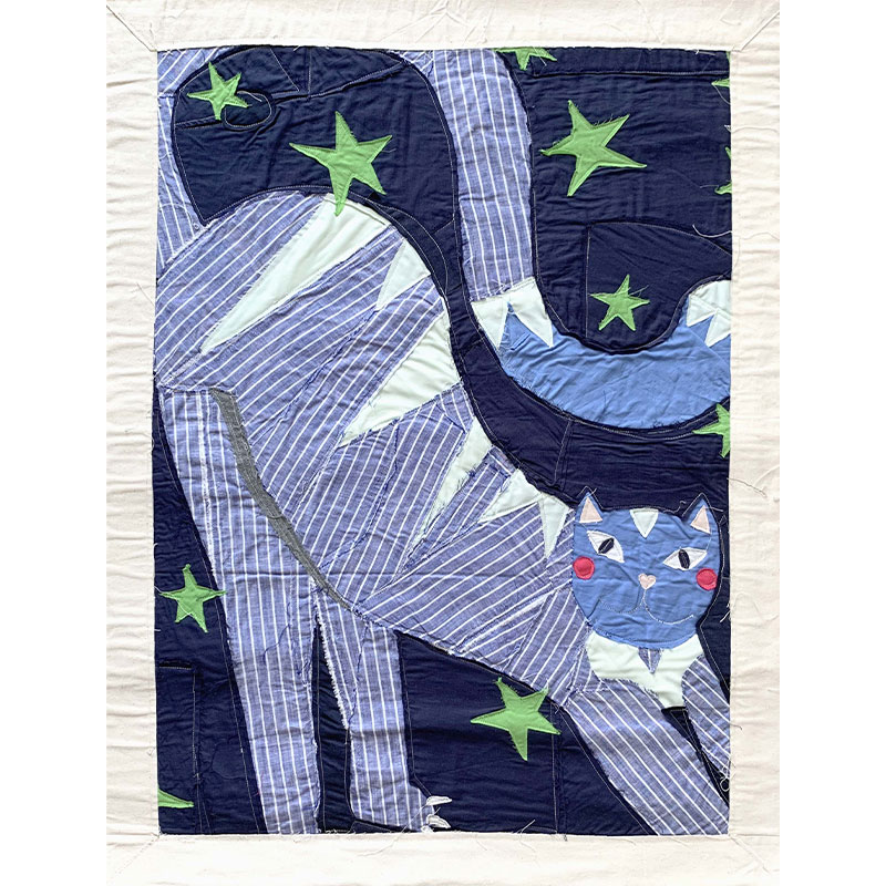 The Cat Playing with the Stars