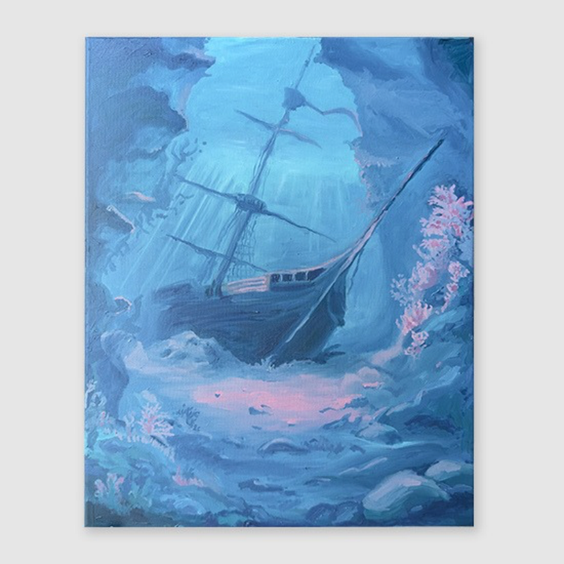 Underwater romance