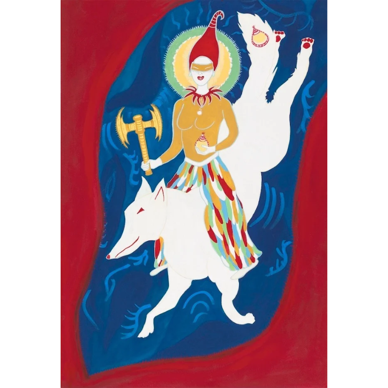 LA DAKINI SULLA VOLPE