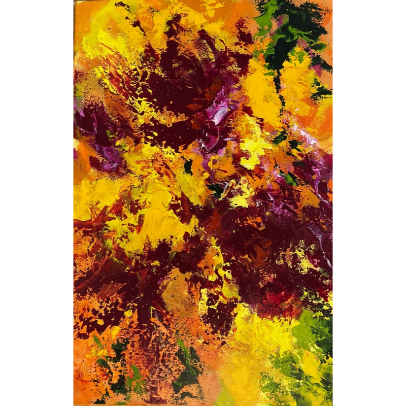 Fiori Estivi Rossi e Gialle